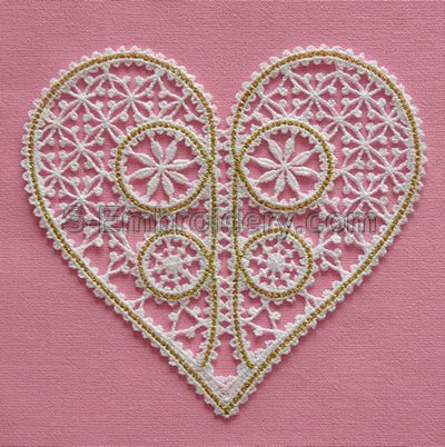 Free Standing Lace embroidery design collection for machine embroidery