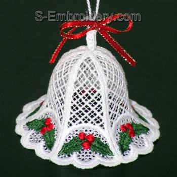 Advanced Embroidery Designs. Free-Standing Lace Ornaments. Free